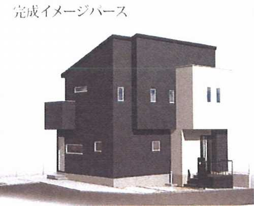 厚木市下川入　新築分譲住宅　全3棟の外観