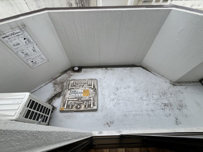 【バルコニー】 | ベルガーデン | ※退去前の為、写真と現状が異なる場合がございます