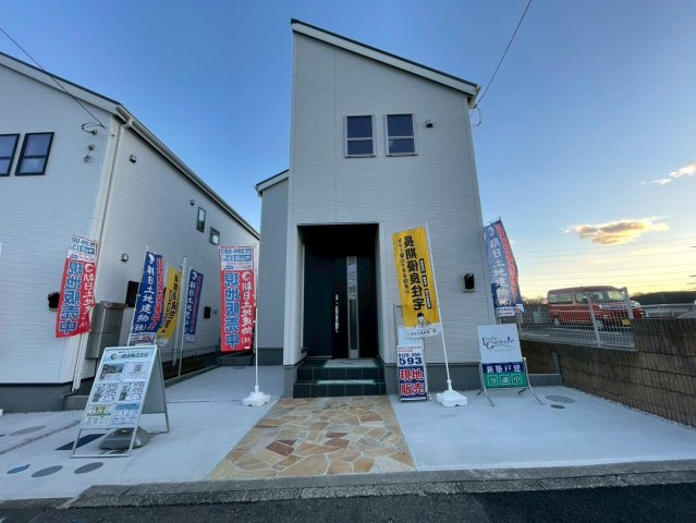 横浜市青葉区鴨志田町 新築戸建て【仲介手数料無料】カースペース2台の外観パース