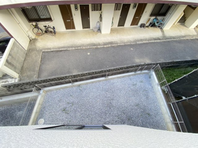 【バルコニー】 | 沖縄市南桃原（全8棟）1・2・3号棟 | 1号棟　インナーバルコニー♪2階ホールから出入り可♪