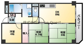【間取り】 | レクシア布施