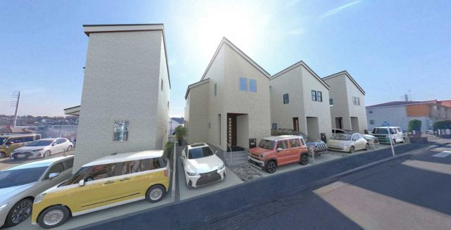 横浜市青葉区鴨志田町 新築戸建て【仲介手数料無料】カースペース2台