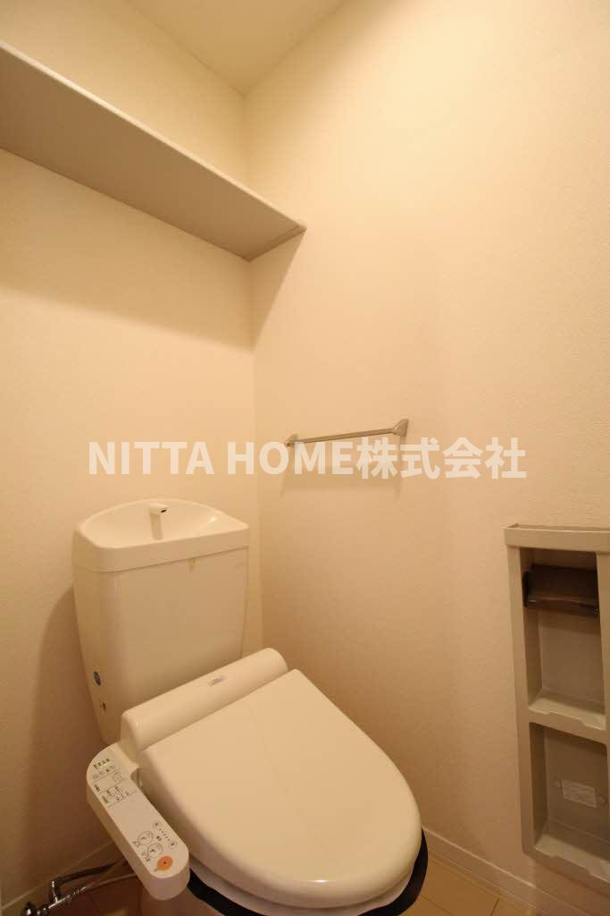 福知山市駅南町１丁目のアパートのトイレ|暖房洗浄付きのトイレで便利ですよ(^^♪