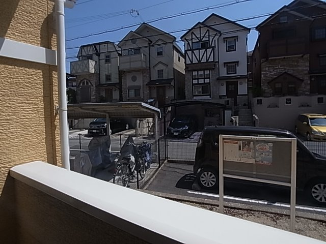 神戸市須磨区南落合１丁目のアパートの展望