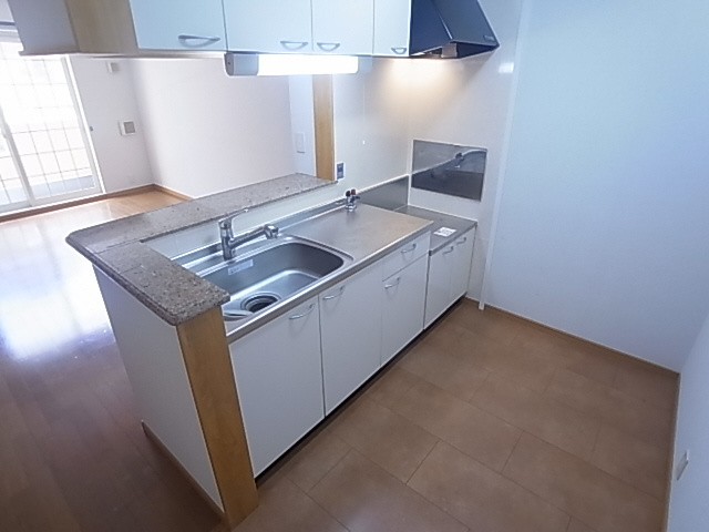 神戸市須磨区南落合１丁目のアパートのキッチン|キッチン