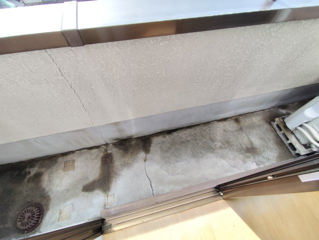 エンゼルハイツのバルコニー