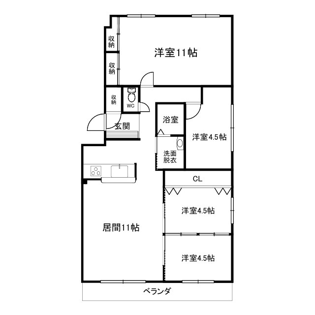 【間取り】の画像