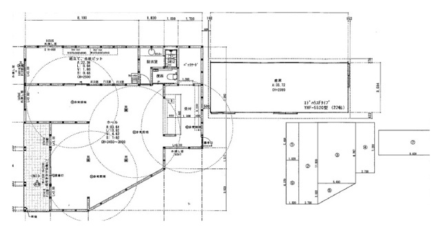 岩出市根来・店舗・54652の間取り