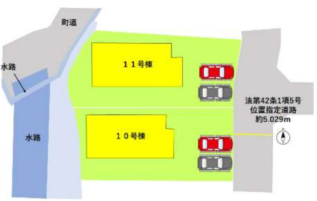 【区画図】 | よかタウン菊池郡大津町大字室12期　11号棟 | ☆区画図☆