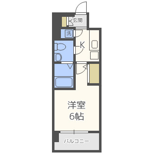 【間取り】 | エスリード弁天町ベイコート