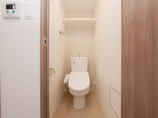 【トイレ】 | エスリード弁天町ポートヴィラ | ゆったりとした空間のトイレです