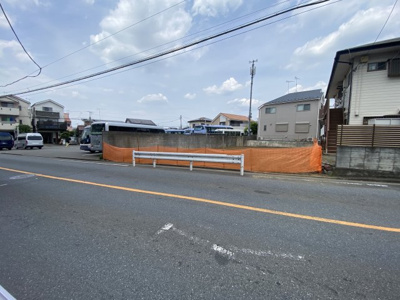 【前面道路含む現地写真】 | 東村山市秋津町3条件なし売地