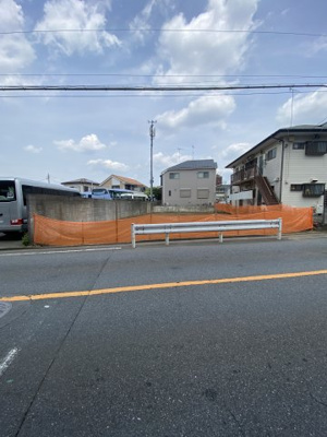 【前面道路含む現地写真】 | 東村山市秋津町3条件なし売地