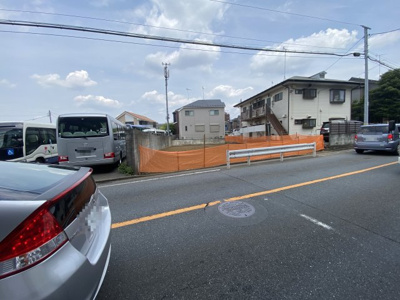【前面道路含む現地写真】 | 東村山市秋津町3条件なし売地
