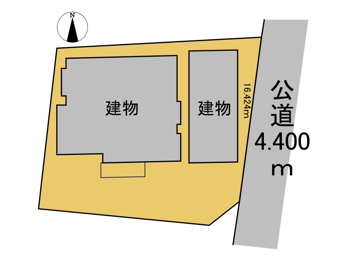 中古戸建　岐阜市石原3丁目　平成11年築の区画図