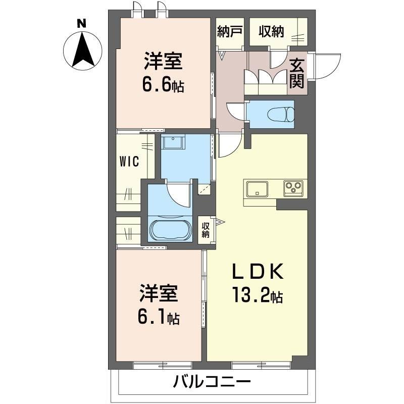 ヴィアソーレの間取り