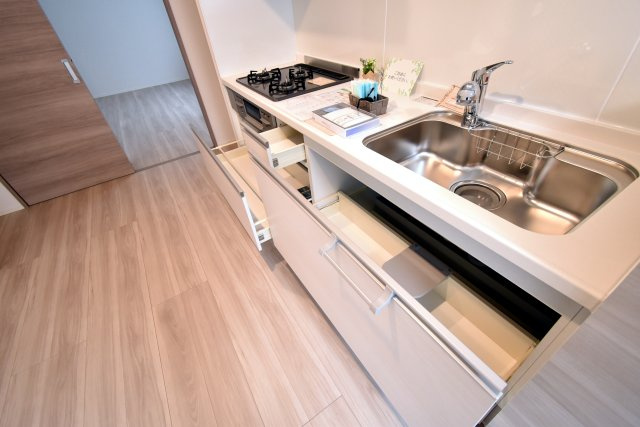 コンフィエ鳴尾のキッチン