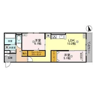 コンフィエ鳴尾の間取り