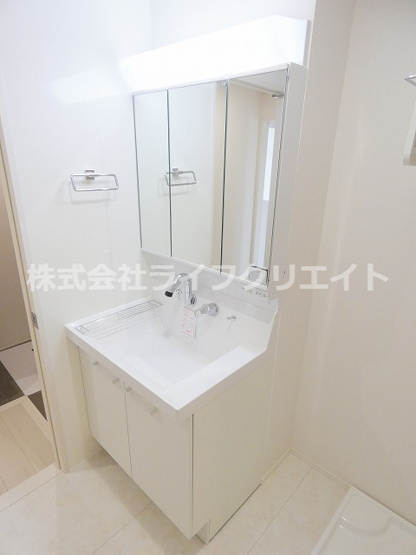 【洗面所】 | Dフラット東平山　A棟