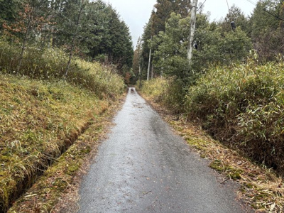 【前面道路含む現地写真】 | 多可郡多可町加美区多田　住宅用地
