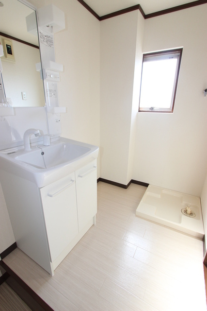 ヒラノマンションの洗面所