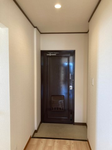 ヒラノマンションの玄関