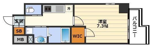 ビガーポリス405同心Ⅲの間取り