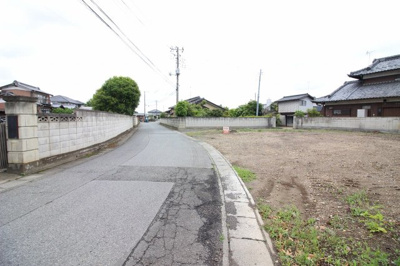 【前面道路含む現地写真】 | 太田市龍舞町　売土地