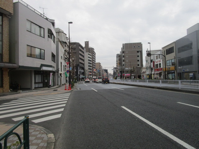 墨田区立花４丁目の店舗事務所の周辺