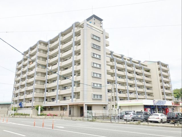 アムール和白駅の外観|福岡市東区和白5丁目の9階建てマンション！『アムール和白駅』
