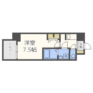 S-RESIDENCE新大阪WESTの間取り