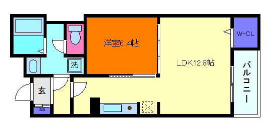 グランヴィル芦屋西の間取り