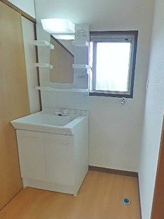 苅原コーポの洗面所