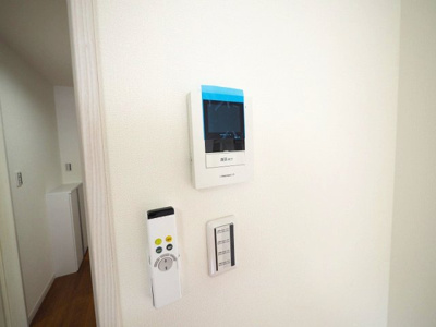 【セキュリティ】 | ヴィラヒルズ滝頭 | 来訪者の確認のできるモニタ付インターホン