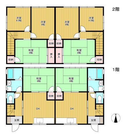 レ・マーブル下青木の間取り