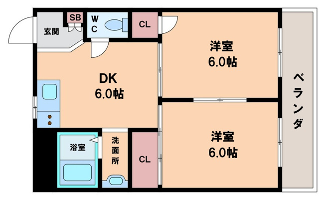 【間取り】 | 電気館ビル　アポロハイツ