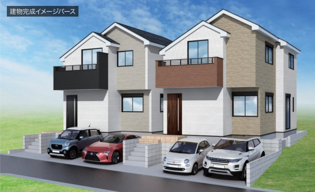 横浜市神奈川区三ッ沢上町 新築戸建て【仲介手数料無料】カースペース2台