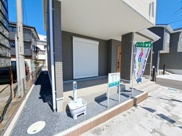 新築　桐生市広沢町4丁目　4号棟の庭|新築　桐生市広沢町4丁目