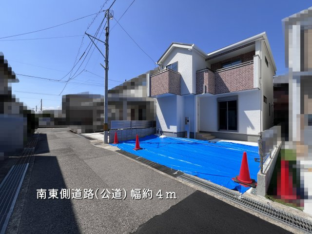 【前面道路含む現地写真】 | 高知市介良/１号棟