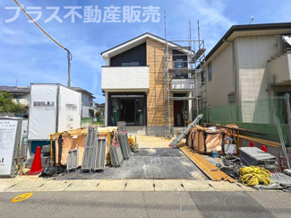 【外観】 | まもなく完成。ご内覧は可能です。ご見学はプラス不動産販売にお任せ下さい。