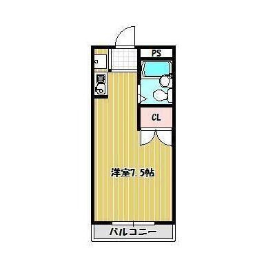 マリオン城北の間取り