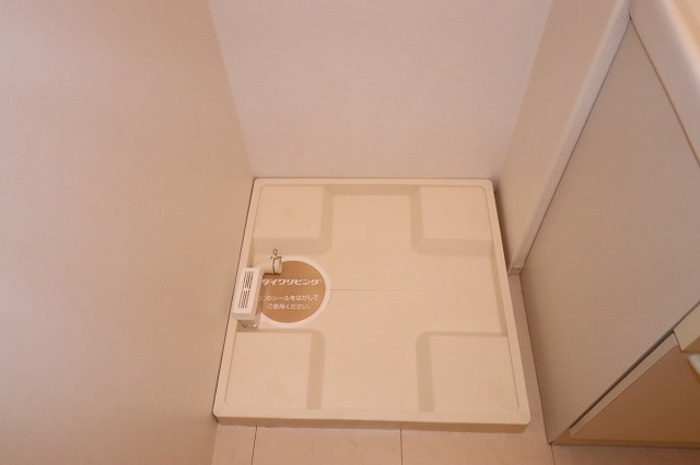 ハイブリッジ Ⅱの洗面所|室内洗濯機置き場