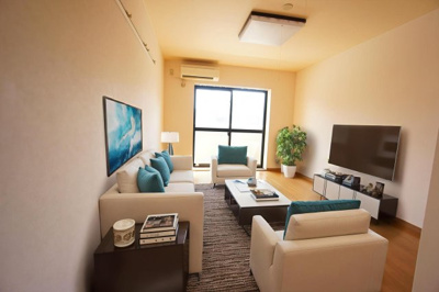 【居間・リビング】 | ルミエール | CGのため家具はつきません