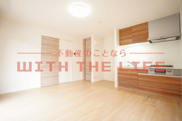 D-roomM.K.【キャッシュバック対象物件】の居間・リビング|使いやすいリビングです
