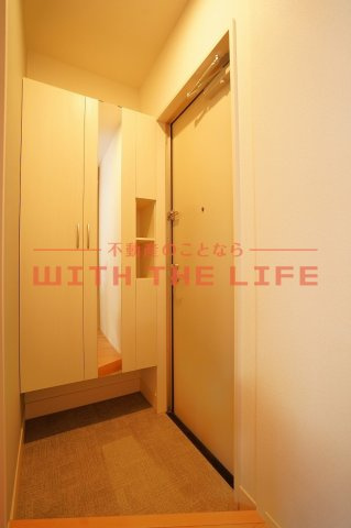 D-roomM.K.【キャッシュバック対象物件】の玄関|毎日通る玄関はこちらです