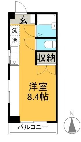 ｎｅｃｏｓａｎの間取り|間取り図