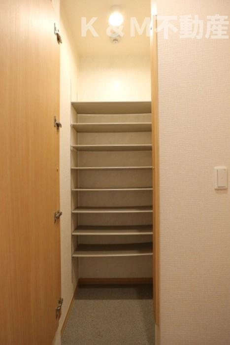 グランフェリシアの収納|収納スペース豊富です
※同タイプのお部屋です。