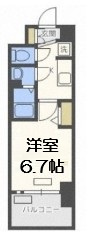 【間取り】 | プレサンス上町台筆ヶ崎　ＮＯＲＴＨ