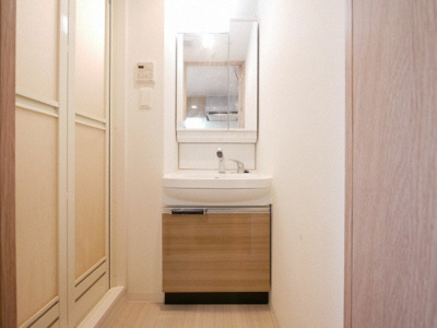 【洗面所】 | プレサンス難波ラフィーネ | 洗面所です