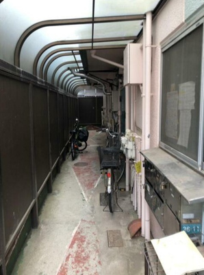 【その他共用部分】 | 小澤方マンション | 共用部にメールボックスがあります